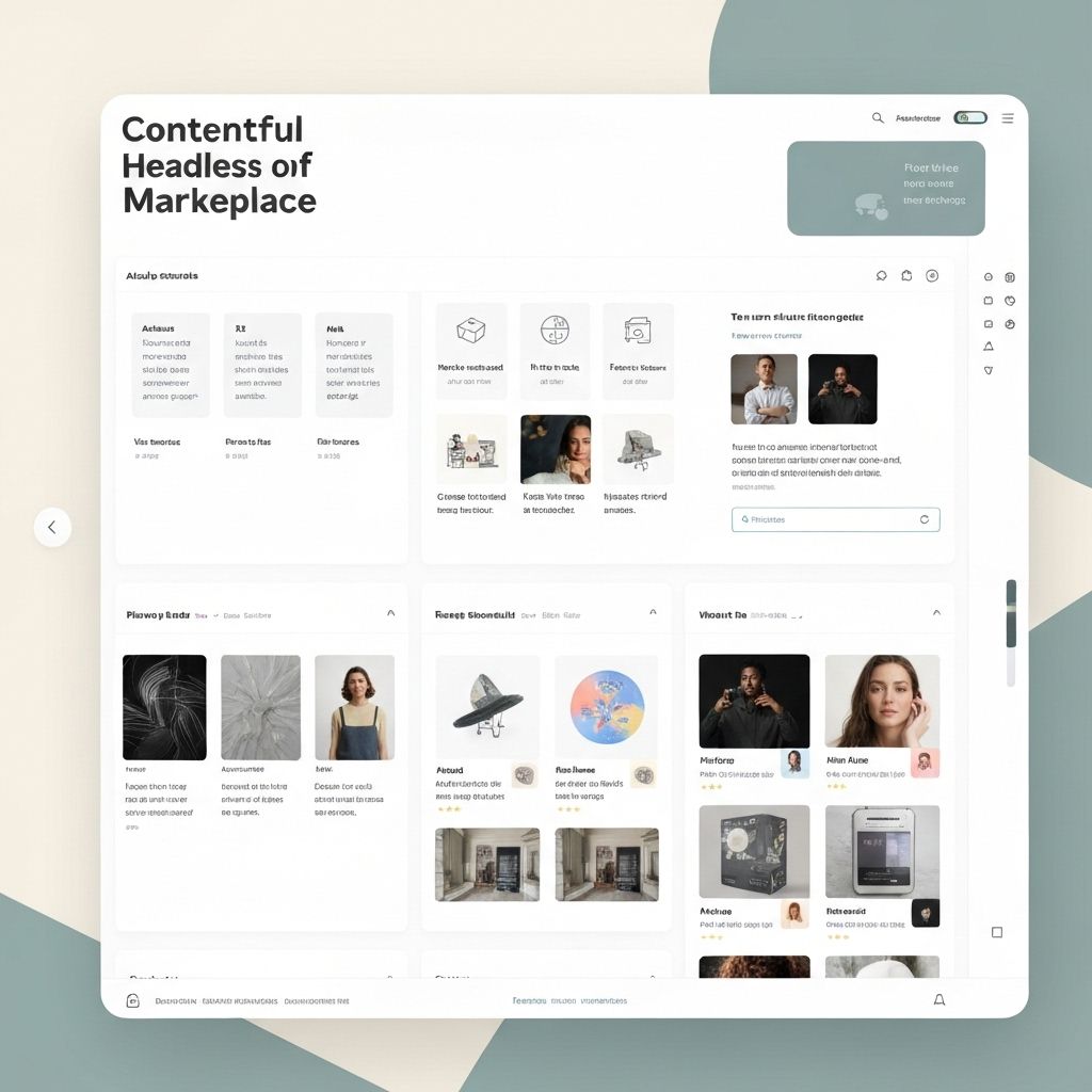 Contentful Marketplace App interface