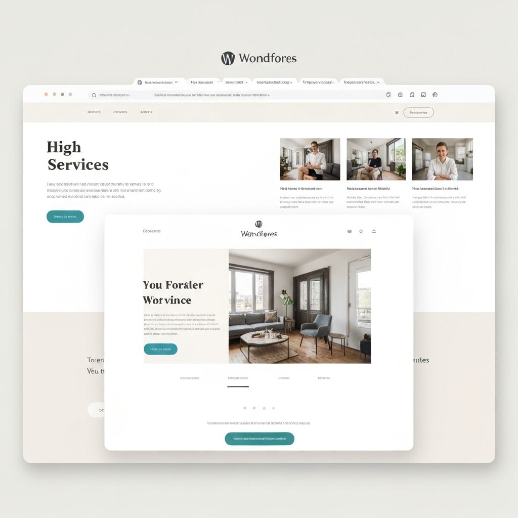 WordPress Custom Solutions interface